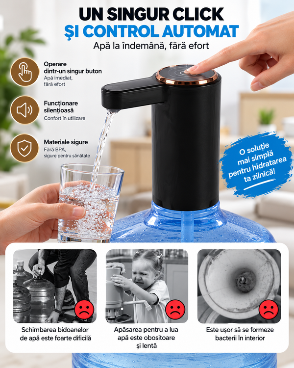 Distribuitor Pliabil de Apă