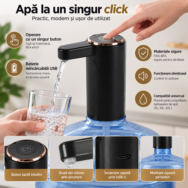 Distribuitor Pliabil de Apă