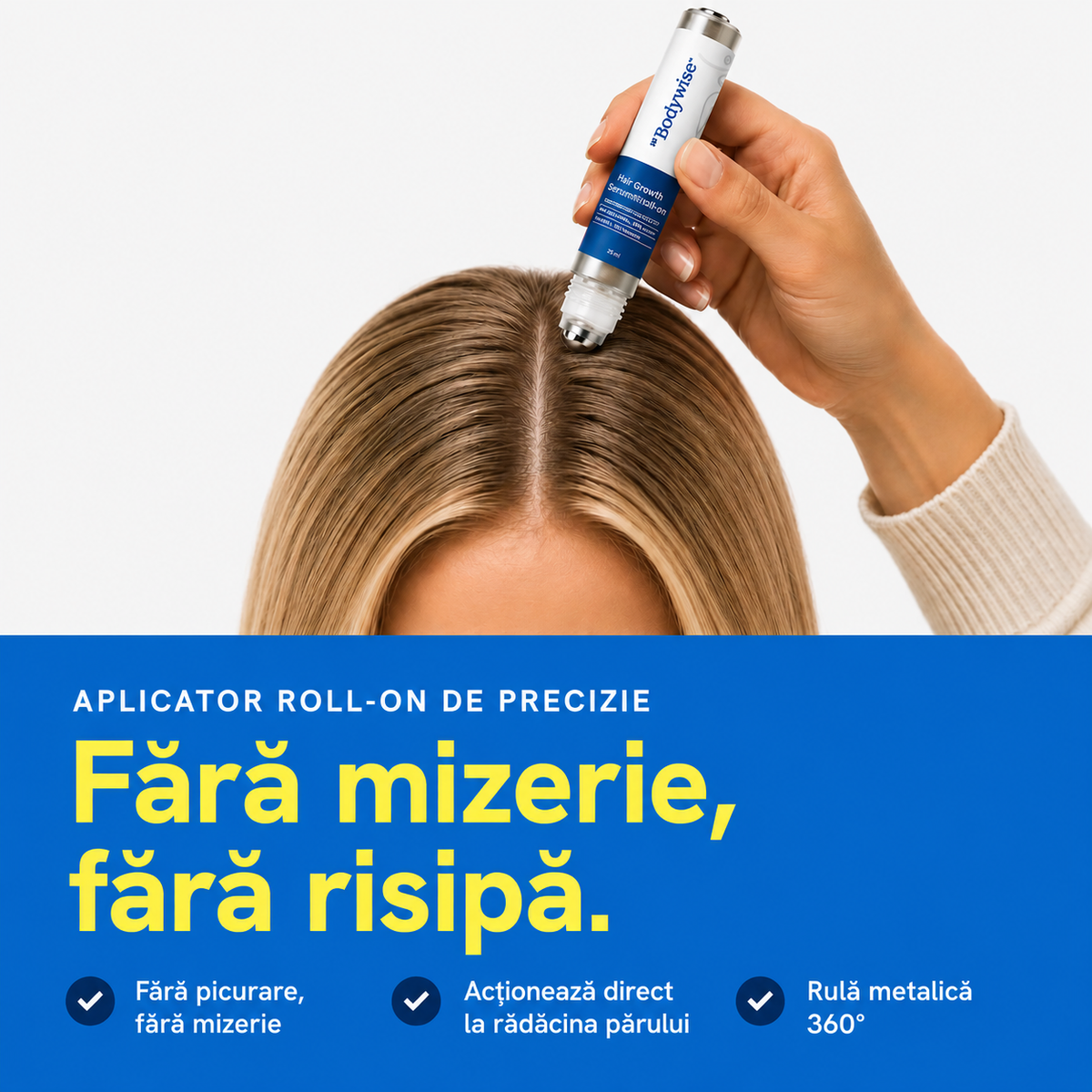 Ser Intensiv pentru Stimularea Creșterii Părului – Roll-On