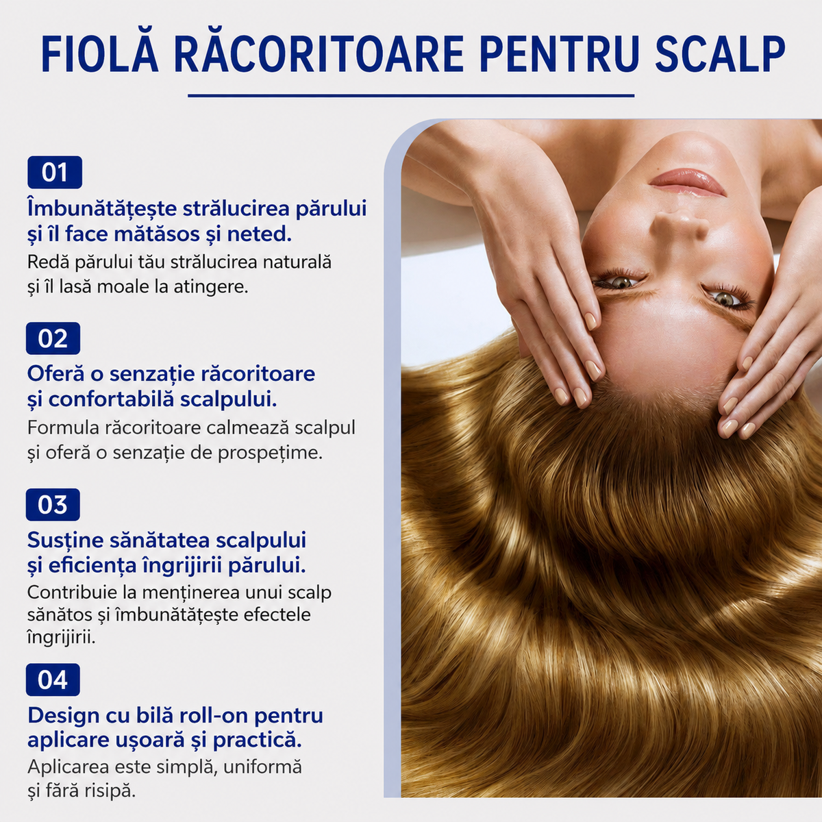 Ser Intensiv pentru Stimularea Creșterii Părului – Roll-On