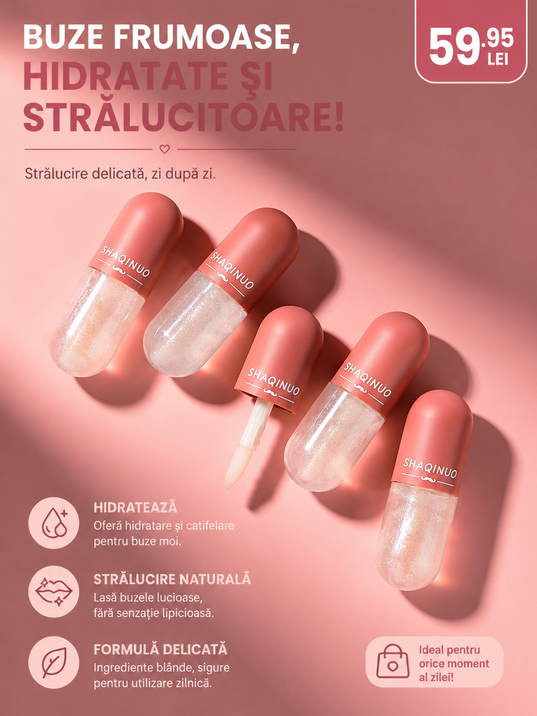 Ulei de Buze Magic cu pH