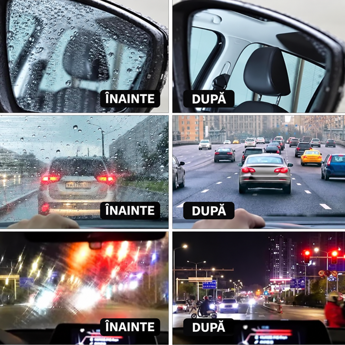 Perie pentru Curățarea Geamurilor Auto