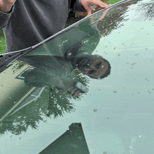 Perie pentru Curățarea Geamurilor Auto